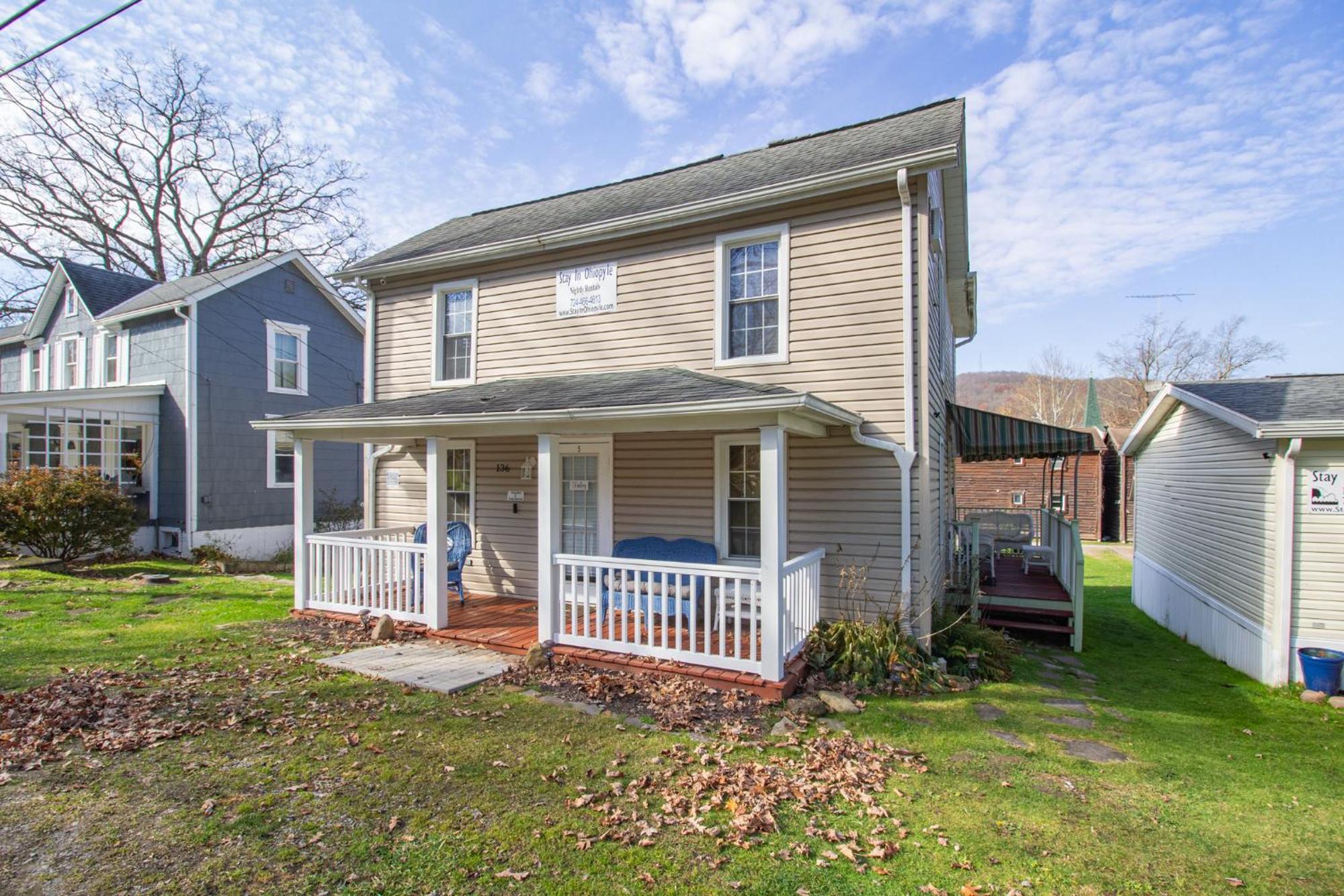 Stay In Ohiopyle Near Gap Trail, Restaurants, & The Fallls Exterior photo